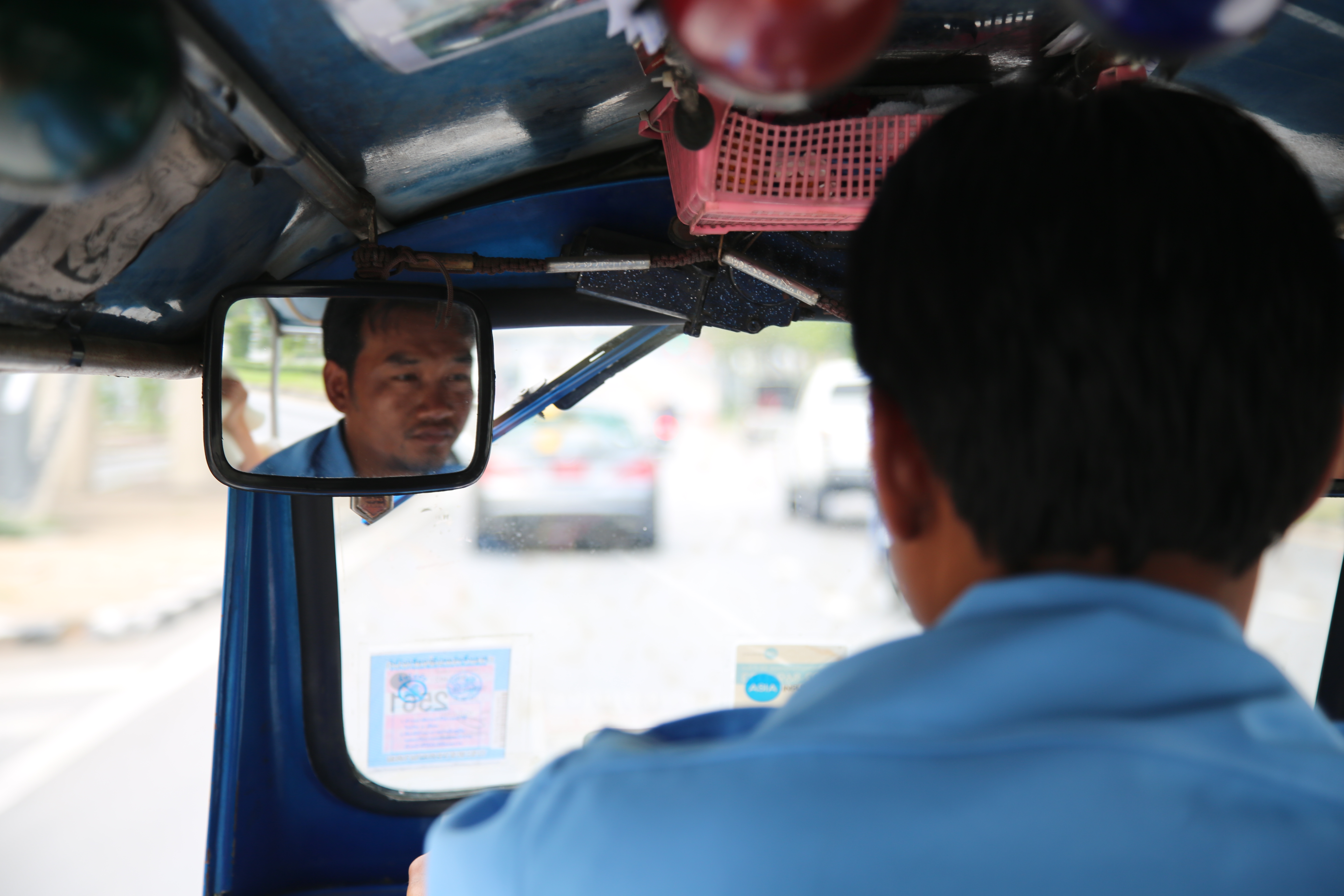 Tuk-tuk driver in Bangkok